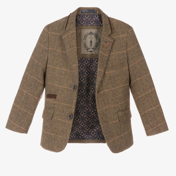 House of Cavani boys Tweed Suit 5T - Picture 5 of 10